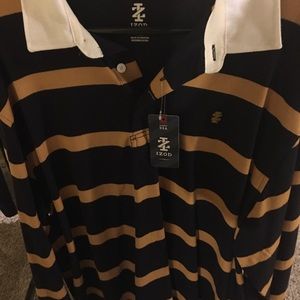 NWT Izod Blue/Yellow pullover